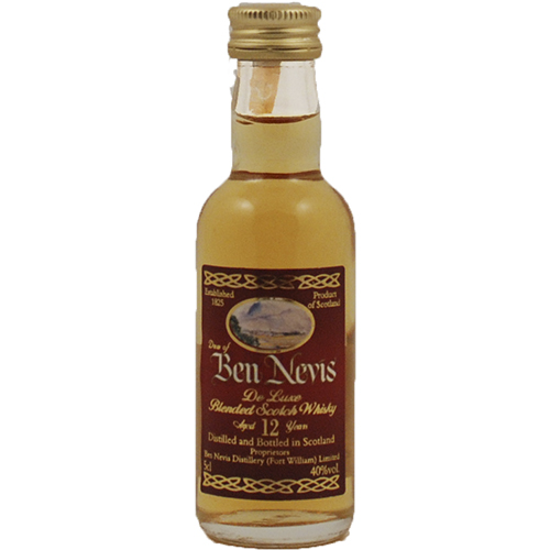 Ben Nevis Luxus Blend 12 år whisky - 5cl