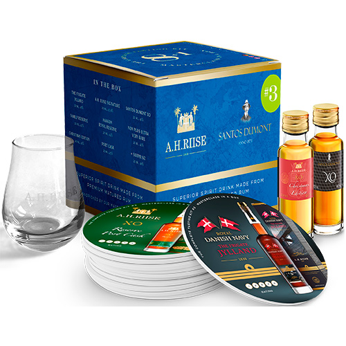 A.H. Riise Tasting Kit 8+1 - Valdemar 3 (Blue)