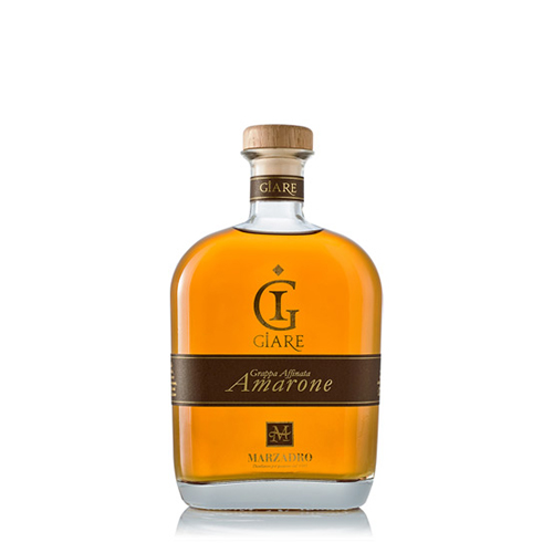 Grappa Giare affinata Amarone - Marzadro