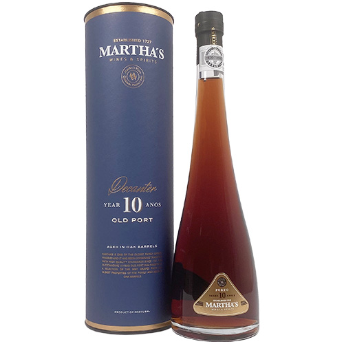 Martha's Decanter 10 år Tawny Port - 50cl