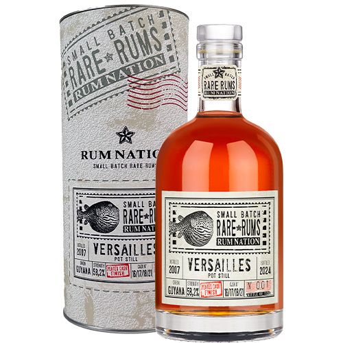 Rum Nation Rare Rums - Versailles 16 år 2007-24 Ex. P/W Cask