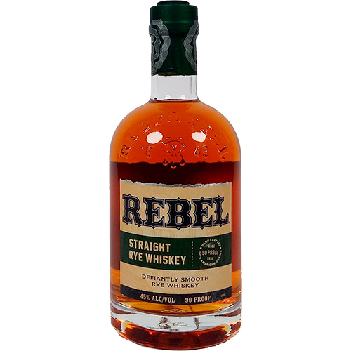 Rebel Straight Rye Whiskey