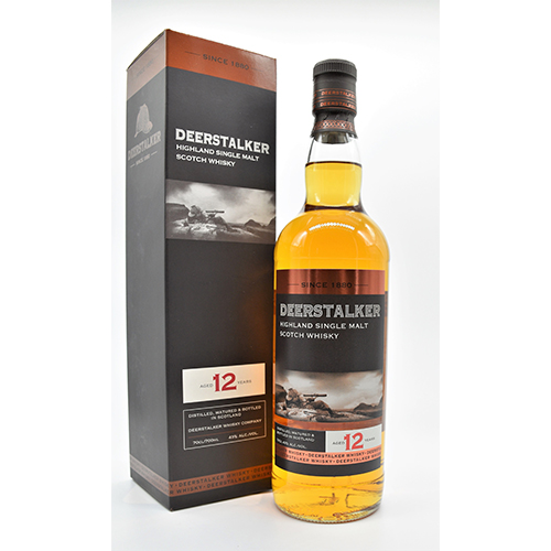 Deerstalker single malt 12 år Unchill-Filtered