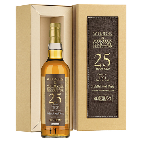 Glen Grant single malt (1992-18) 25 år Oloroso - W&M