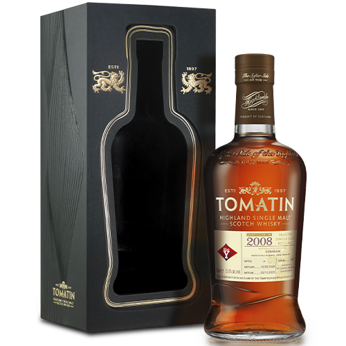 Tomatin 2008 Recharred American Oak Hogshead Scotch Whisky