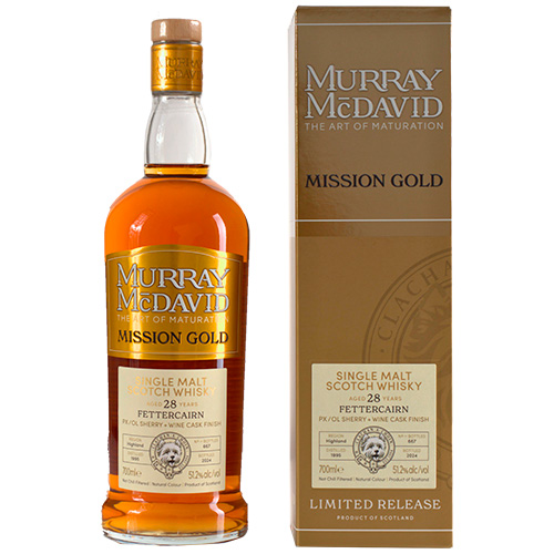 Fettercairn 28 YO - PX/OL Sherry + Wine - Murray McDavid